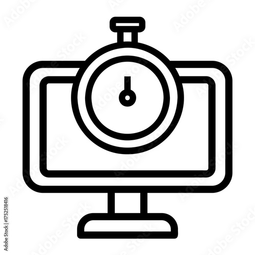 fast servive Line Icon