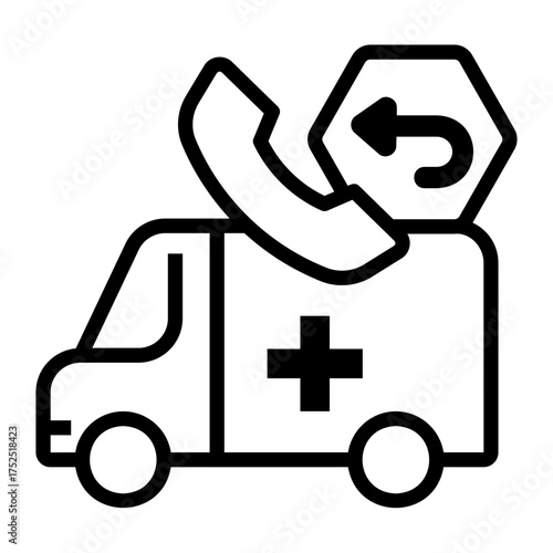 fast servive Line Icon