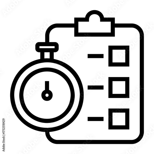 fast servive Line Icon