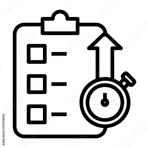 fast servive Line Icon
