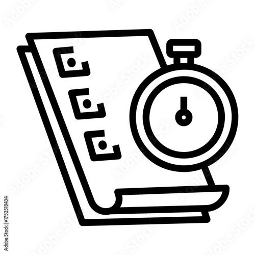 fast servive Line Icon