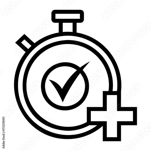 fast servive Line Icon