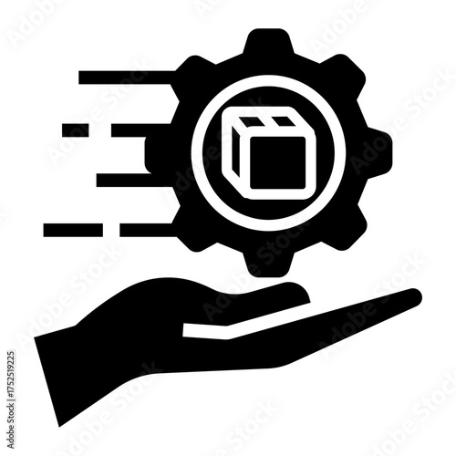 fast servive Solid icon