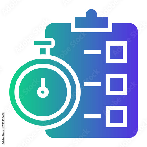 fast servive Gradient icon