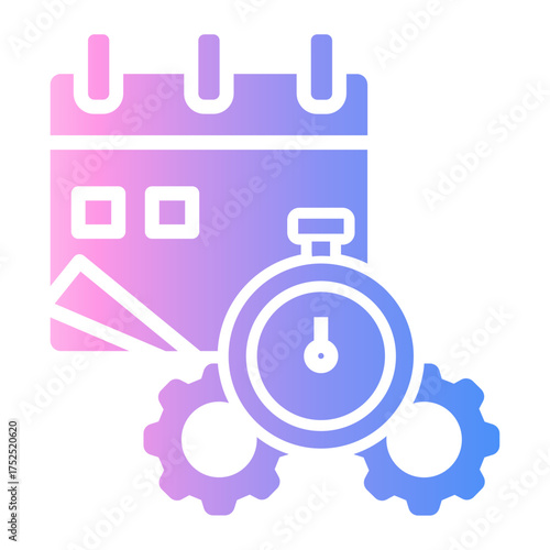 fast servive Gradient icon