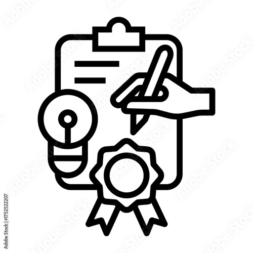 patent Line Icon
