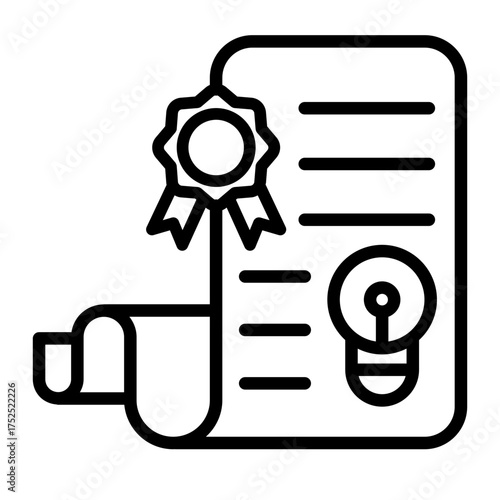 patent Line Icon