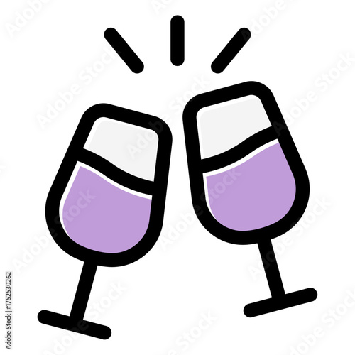 cheers glasses icon