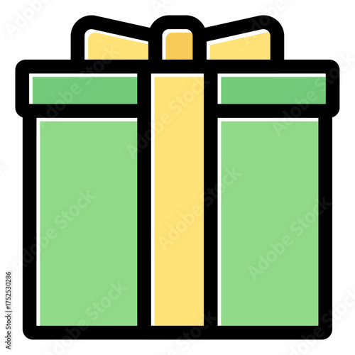 green gift box