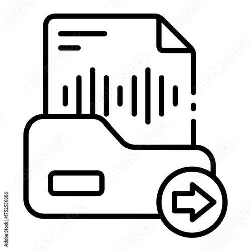 export audio icon for saving sound file from software