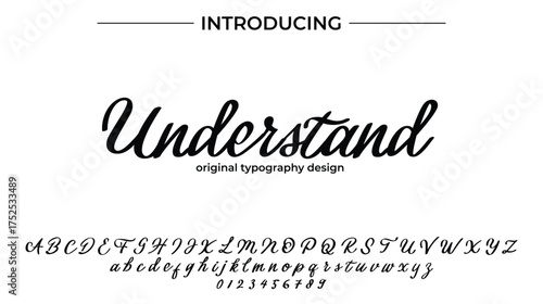 Understand - Elegant Script Font for Smooth Handwritten Design and Creative Typography