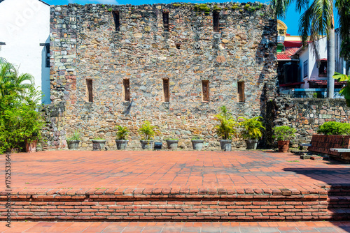 Panama city, Old Town,Convento Danto Domingo.