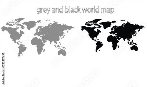 world map high quality vector illustration.