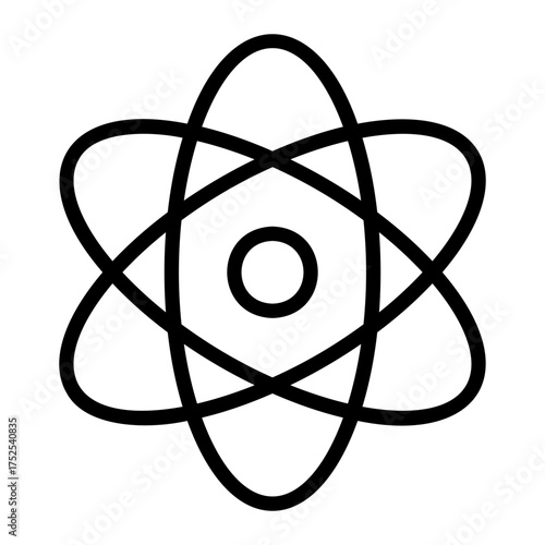 symbol science Line Icon