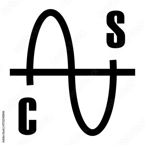 symbol science Line Icon