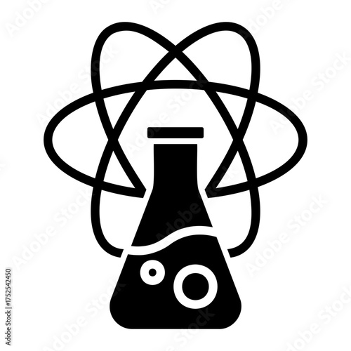 symbol science Solid icon