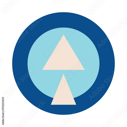 Minimalist Geometric Shapes Art Graphic Element Icon Collection Set