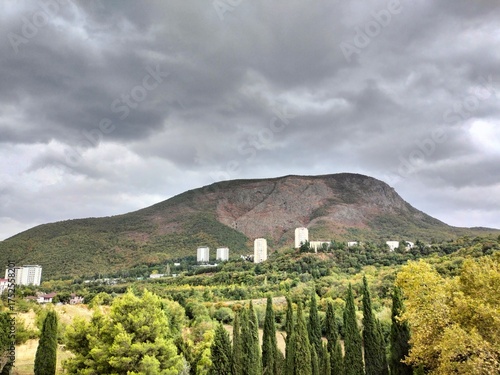 Wallpaper Mural the mountain, Ayu-Dag, the Crimean coast. Mountains, sea, beautiful mountain landscape, nature, coast Torontodigital.ca