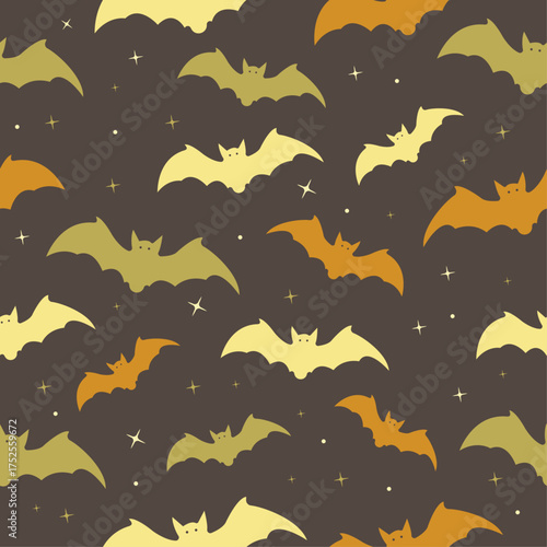 Halloween Symbols Seamless Texture Collection
