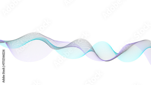 Digital sound wave, Abstract wave background.