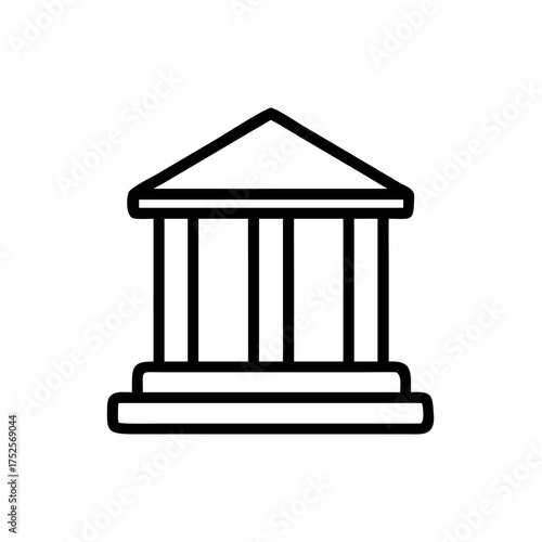 Classic courthouse building with columns