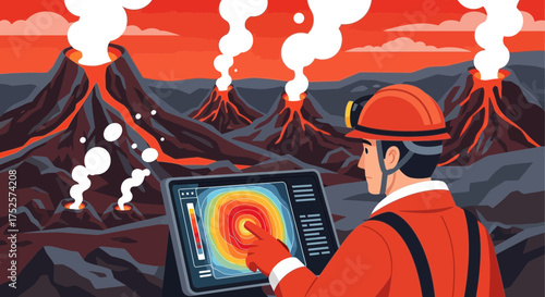 Volcanic monitoring with advanced thermal imaging technology for risk assessment