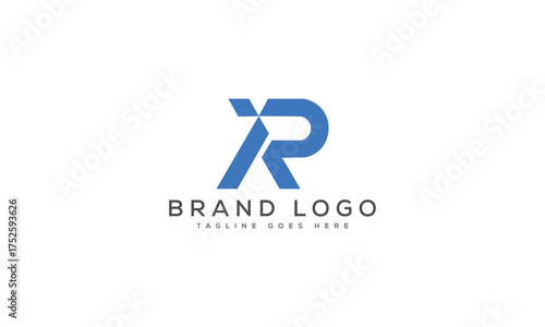 letter RI logo design vector template design for brand.