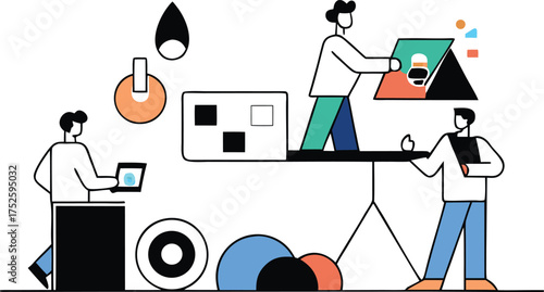 creative design studio scene  artists and develope.eps