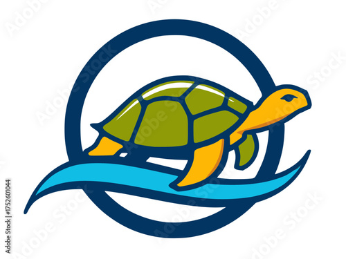 Protective Circle Turtle Icon