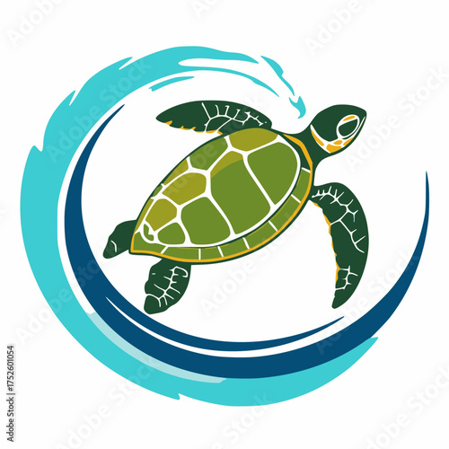 Dynamic Swimming Turtle for Adoption Day Celebration