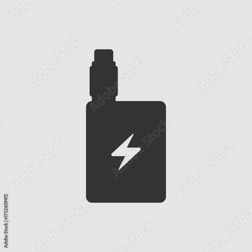 Vector Simple Isolated Vape Icon