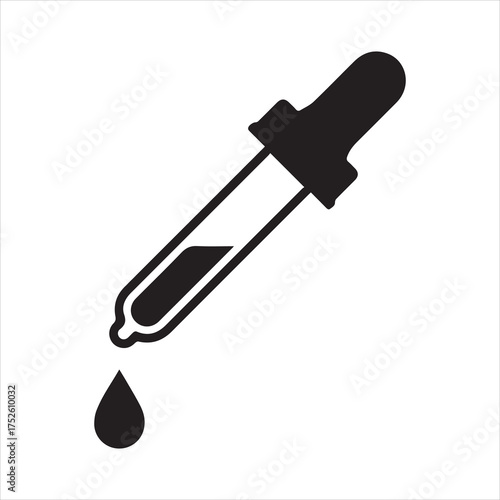 Dropper vector flat icon