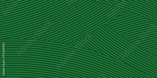 farm green banner, organic abstract background with fields. wavy green lines, natural organic products. ecology background.