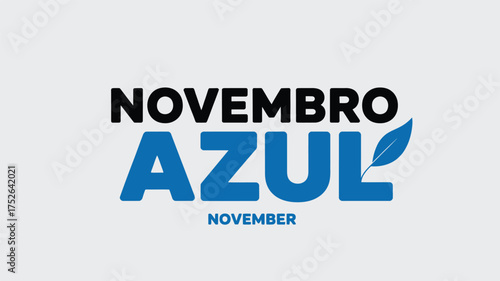 Novembro Azul Blue Ribbon November Awareness Prostate Health Campaign