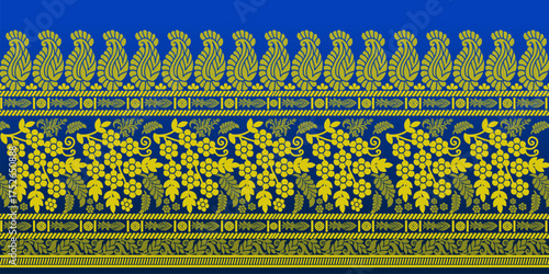 beautiful graphic saree design and this sari design is in Indian style which is for textile fashion industry and it can be used as wallpaper backdrop and website bg this style is originated in india 