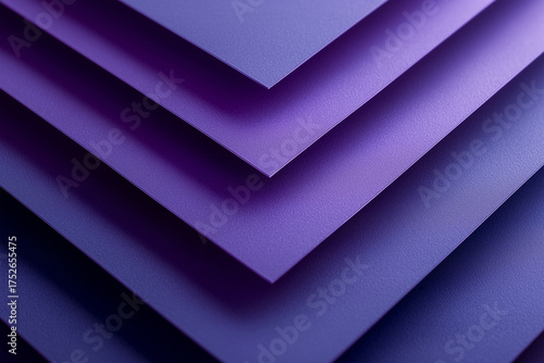 deep purple to lavender geometric wallpaper, layered paper design, glowing soft edges, minimalist aesthetic