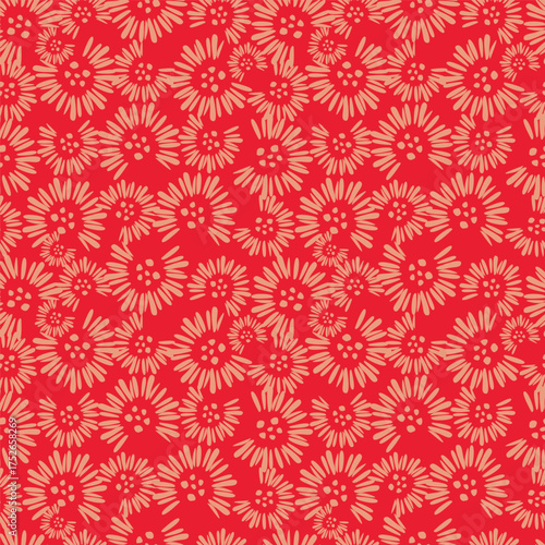 red flower background