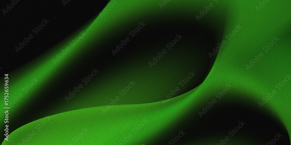Obraz premium Abstract background with dark and green color combination.
