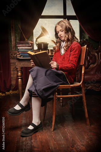 Red Sweater Reading