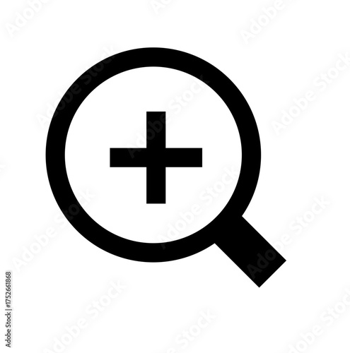  magnifier icon, magnifying glass icon, research icon, search icon