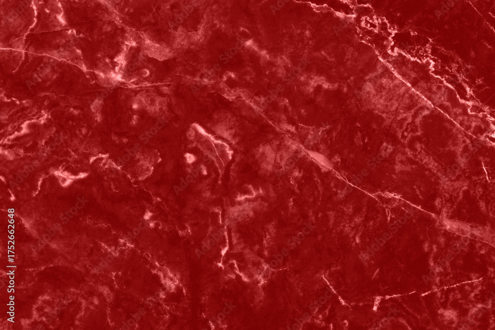 Fototapeta premium Red marble pattern texture use as background with blank space for design. red marble texture for concept background, abstract marble texture.