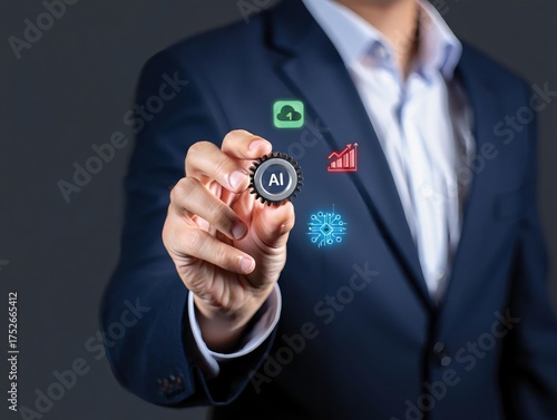 internet and network concept Webinar e-learning ,new business concept ,tee icon attached around the map features the concept of network and technology confirmed. the map is rotating ,specify all icons