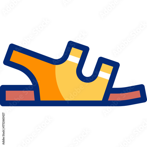 Shoe Shop flat icons set with editable stroke, featuring sneakers, heels, boots, sandals, shopping bag, price tag, cash register, storefront, display, fashion footwear illustration
