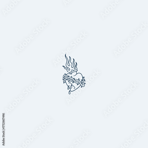 THESE HIGH QUALITY SACRED HEART JESUS VECTOR FOR USING VARIOUS TYPES OF DESIGN WORKS LIKE T-SHIRT, LOGO, TATTOO AND HOME WALL DESIGN
