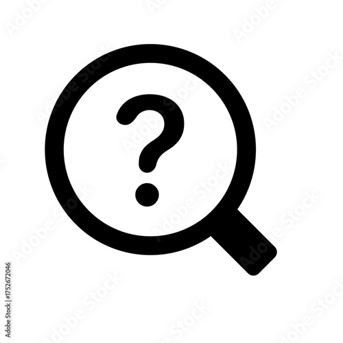 magnifier icon, magnifying glass icon, research icon, search icon