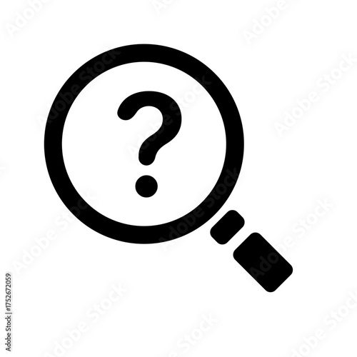 magnifier icon, magnifying glass icon, research icon, search icon