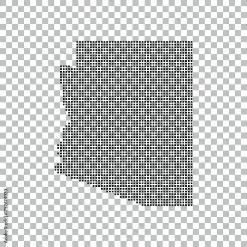 vector of Arizona map