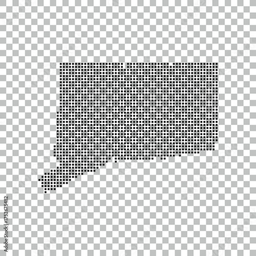 vector of Connecticut map