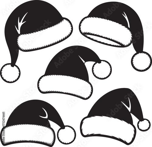 Saint Nicholas or Sinterklaas staff mitre and crosier stick - silhouette isolated on transparent background