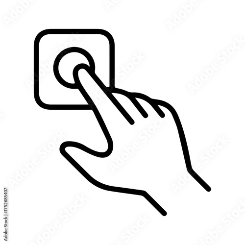 Press Button Icon